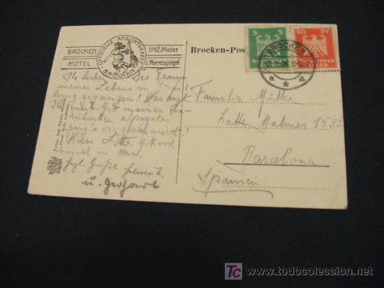 Postales: BROCKEN HOTEL - - Foto 2