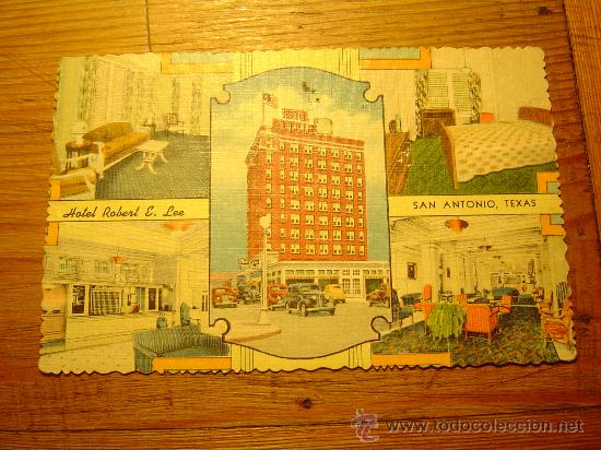 Postales: Postal del Hotel Robert E. Lee. Texas. - Foto 1