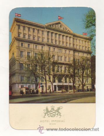 Postales: HOTEL IMPERIAL. WIEN. - Foto 1