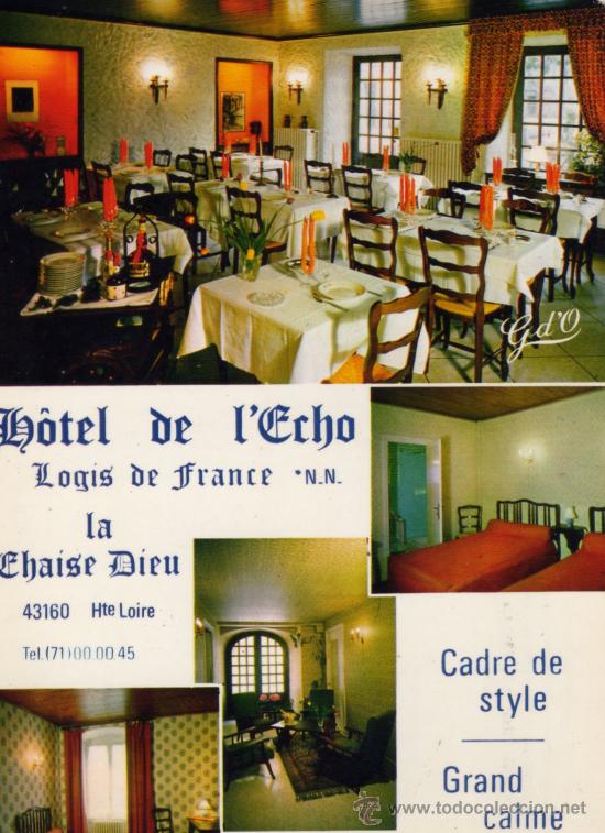 Postales: H&Ocirc;TEL DE LECHO FRANCIA SIN CIRCULAR - Foto 1