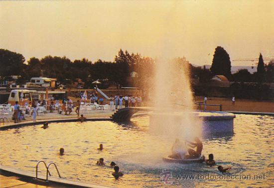 Postales: Palafrugell (Gerona), camping la Siesta