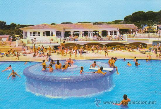 Postales: Palafrugell (Gerona), camping la Siesta