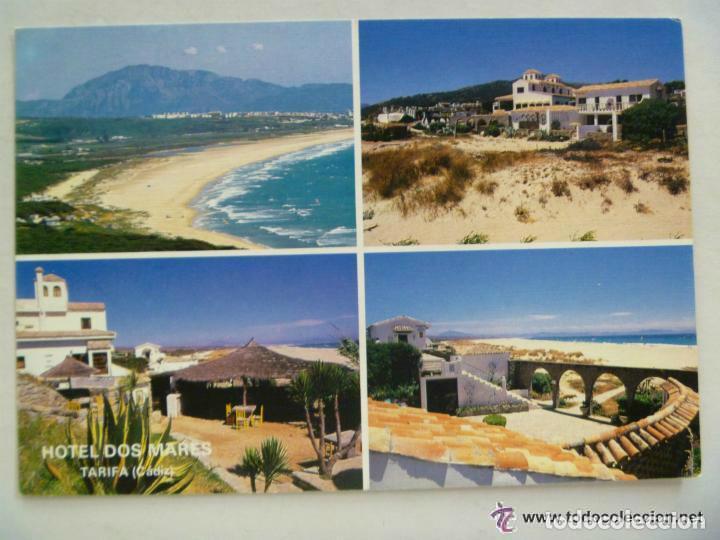 Postales: POSTAL HOTEL DOS MARES DE TARIFA ( CADIZ ) - Foto 1