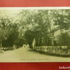 Postales: POSTAL - ESPAÑA - ALHAMA DE ARAGÓN - PASEO DE MATHEU - ED. G. MAÑAS - NE - NC