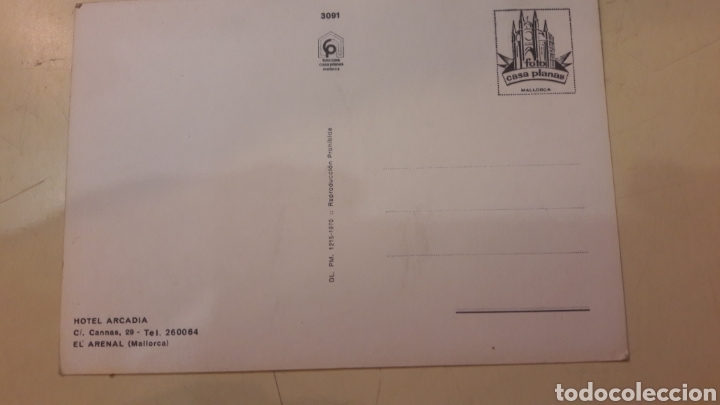 Postales: Mallorca Hotel Arcadia postal - Foto 2