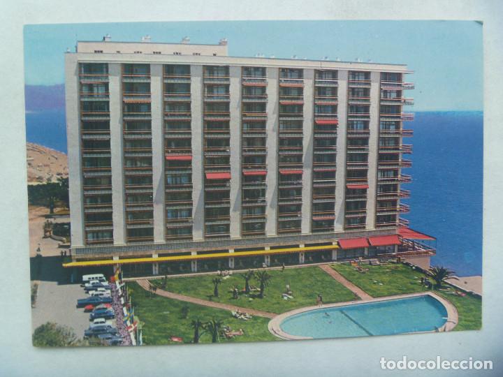 Postales: POSTAL DE TORREMOLINOS ( MALAGA ): HOTEL - APARTAMENTOS ¨ TORRE DE LA ROCA ¨ . AÑOS 60 - Foto 1 - 160336126