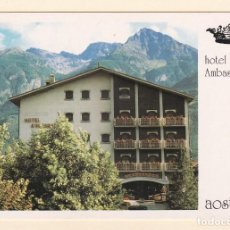 Postales: POSTAL HOTEL AMBASSADOR. AOSTA (ITALIA)