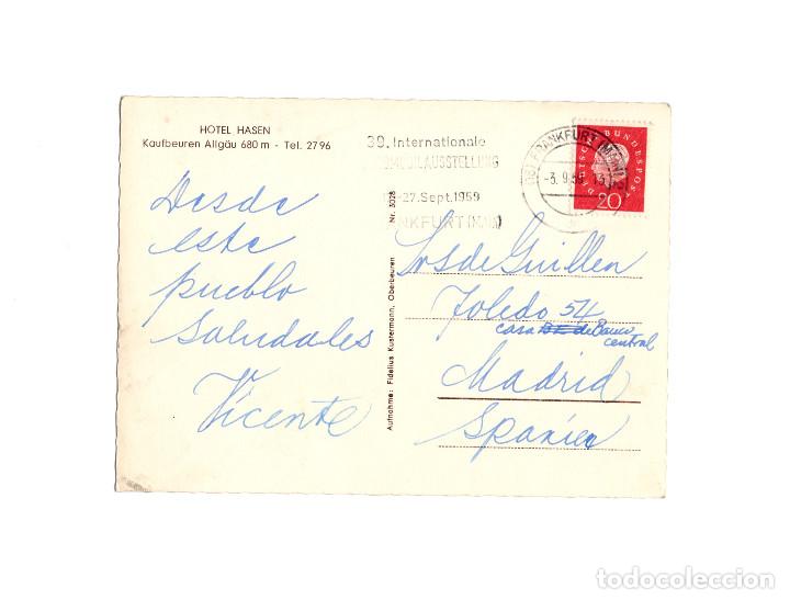 Postales: HOTEL HASEN. - Foto 2