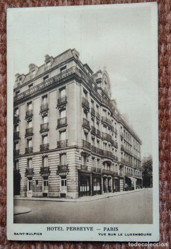 Postales: HOTEL PERREYVE - PARIS - Foto 1