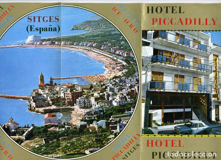 Postales: TR&Iacute;PTICO HOTEL PICADILLY, SITCHES 1965 - Foto 1
