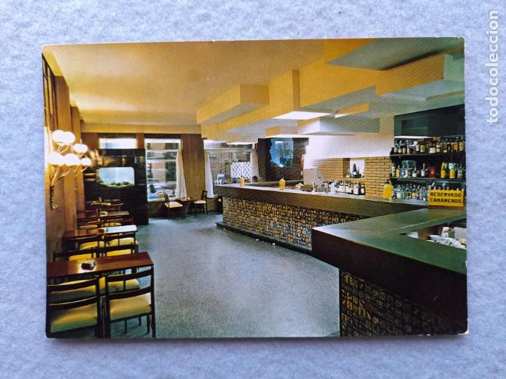 Postales: Caba&ntilde;as. Puentedeume. Hotel Sarga. Cafeter&iacute;a. - Foto 1