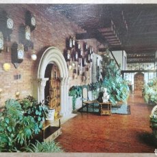 Postales: POSTAL HOTEL LANDA PALACE (BURGOS) GALERÍA DE LOS RELOJES. Lote 286328203
