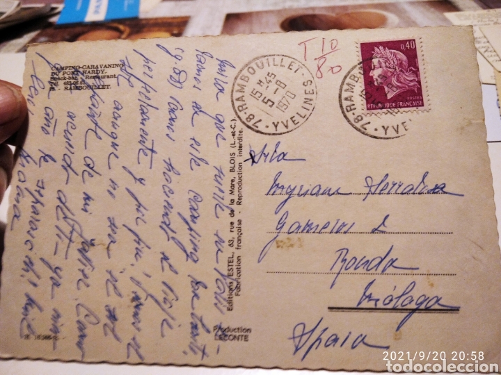 Postales: Postal Camping pont hardy - Foto 2