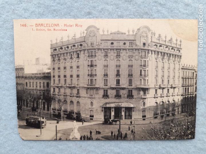 Postales: Barcelona. Hotel Ritz. - Foto 1