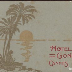 Cartoline: FRANCIA. CANNES HOTEL GONNET. BLOC POSTAL CON 6 POSTALES EN BYN COLOREADAS. VER FOTOS ADICIONALES. Lote 306544618