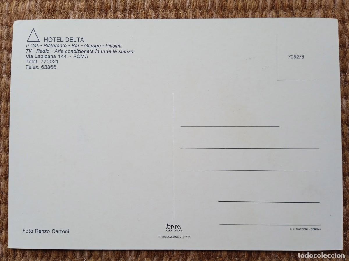 Postales: HOTEL DELTA - ROMA - Foto 2