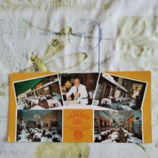 Postales: POSTAL L' ORIGINALE ALFREDO RISTORANTE ROMA AÑOS 80