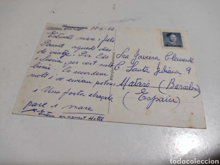 Postales: Postal Estocolmo Gran Hotel - Foto 2