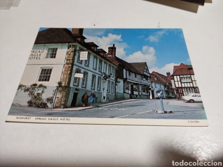 Postales: Postal midhurst sorteado eagle Hotel - Foto 1