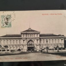 Postales: LOTE ITA.IMP VIETNAM CONCHINCHINA SAIGON HOTEL LES POSTES 1910