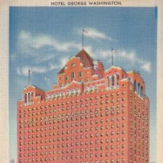 Postales: EE. UU. HOTEL GEORGE WASHINGTON, NEW YORK. ESCRITA EN 1939