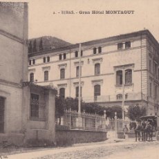 Postales: RIBAS DE FRESER, GIRONA. GRAN HOTEL MUNTAGUT. ED. RIERA, FOTO MAURI Nº 2. SIN CIRCULAR