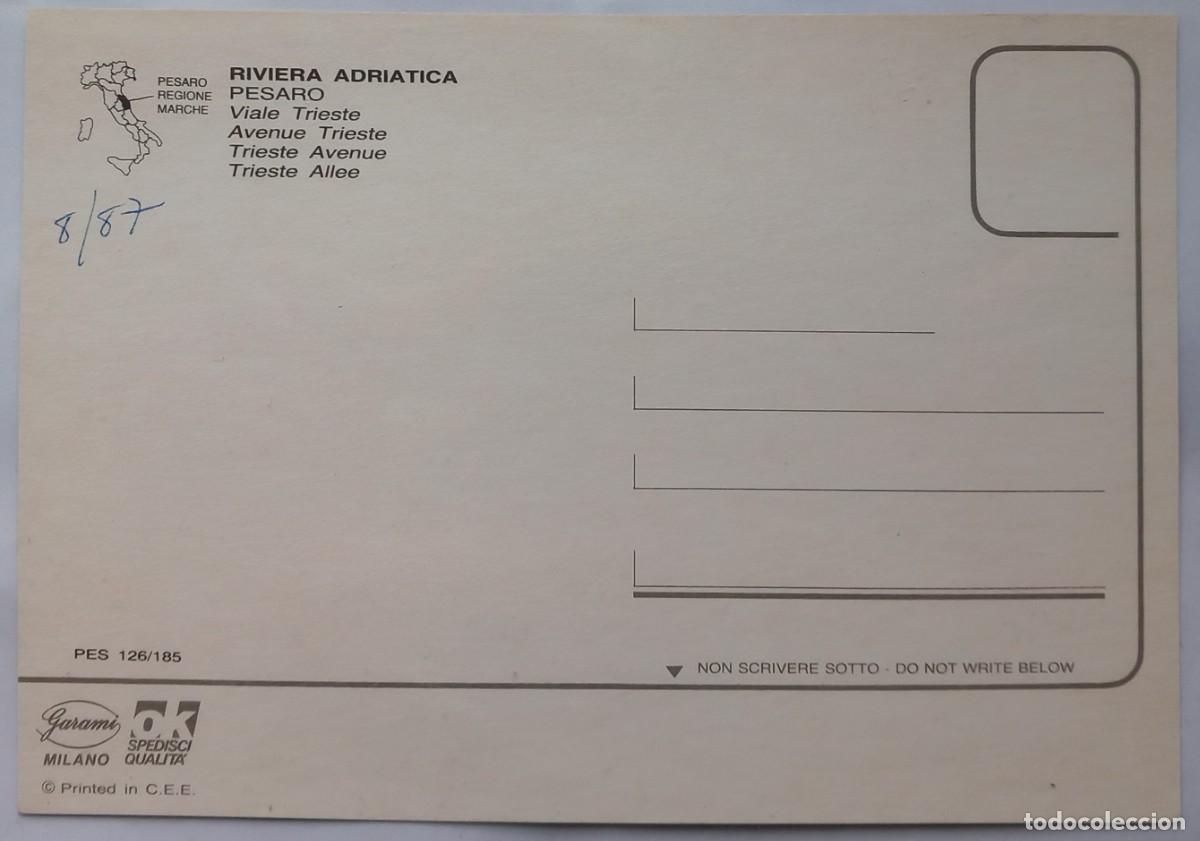 Postales: ID52 Pesaro Viale Trieste - Foto 2