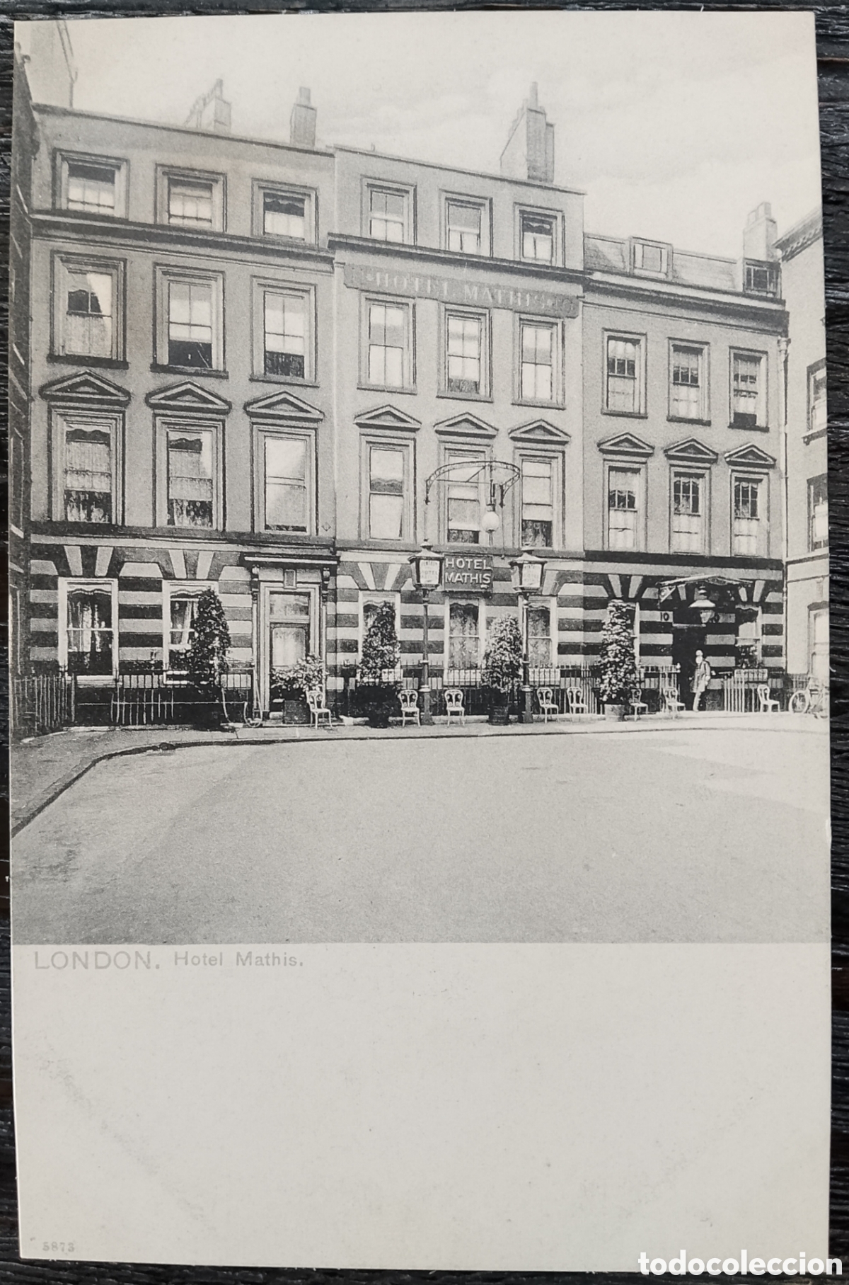 Postales: Postal London Hotel Mathis - Foto 1