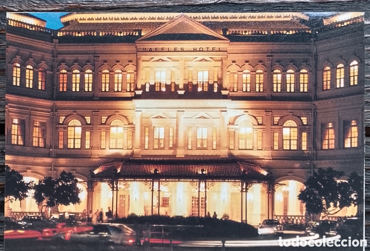Postales: Postal Raffles Hotel Singapur - Foto 1
