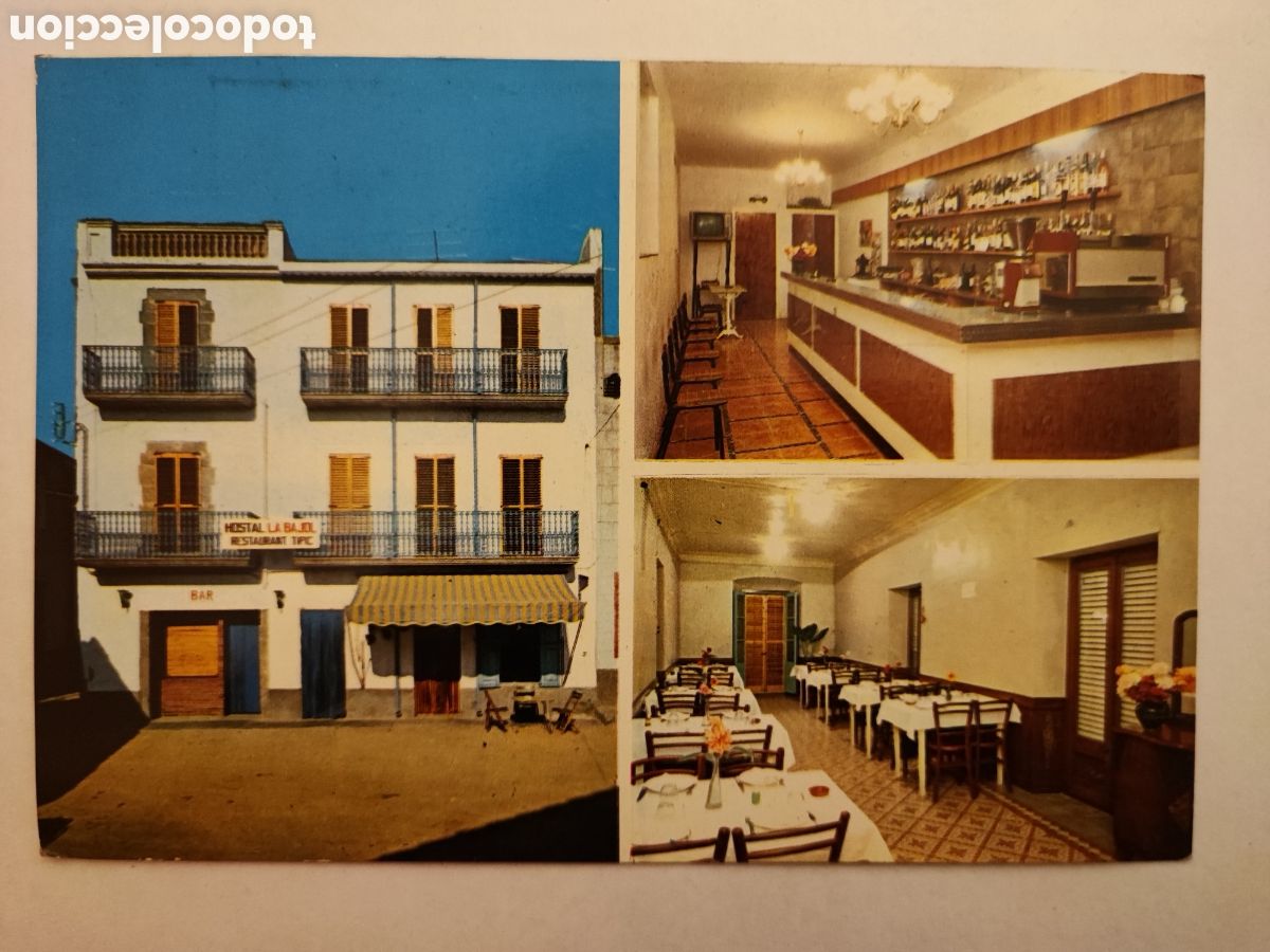 Postales: HOSTAL LA VAJOL. RESTAURANT T&Iacute;PIC POSTAL DE 1969 - Foto 1