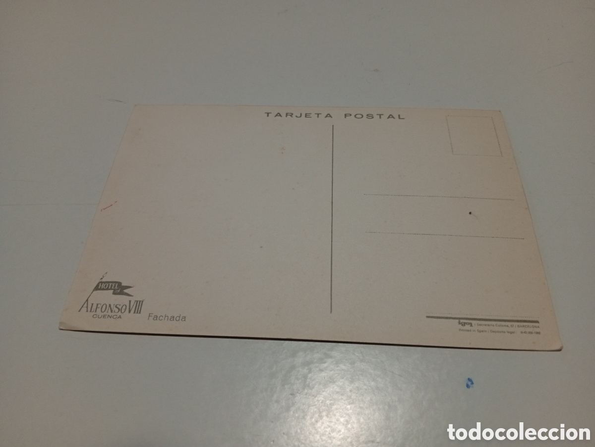 Postales: Postal Hotel Alfonso Vlll Cuenca - Foto 2