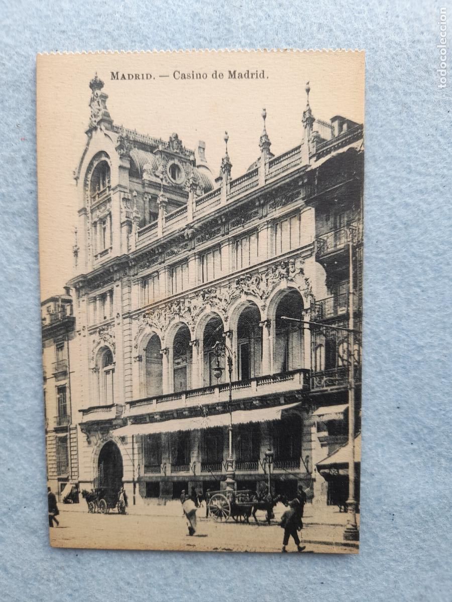 Postales: Madrid. Casino de Madrid.