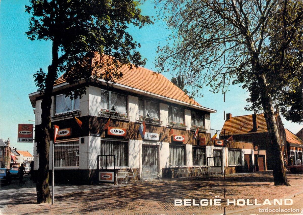 Postales: Postal Caf&eacute; 't Hoekske en Baarle-Hertog, Frontera B&eacute;lgica-Holanda