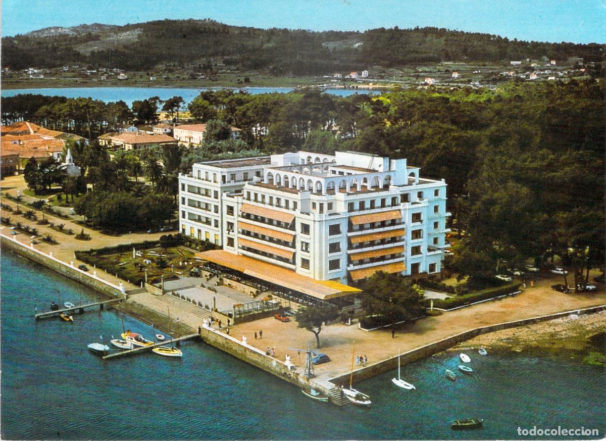 Postales: Postal del Gran Hotel en la Isla de la Toja, Pontevedra