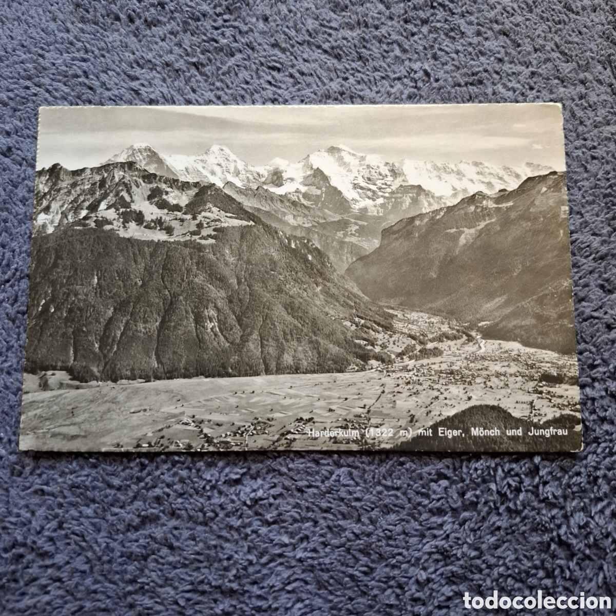 Postales: P10. Suiza, Hotel Rest, Harderkulm(1322 M) E Steuri Alpenice Touriste Interlaken, Sin Circular.