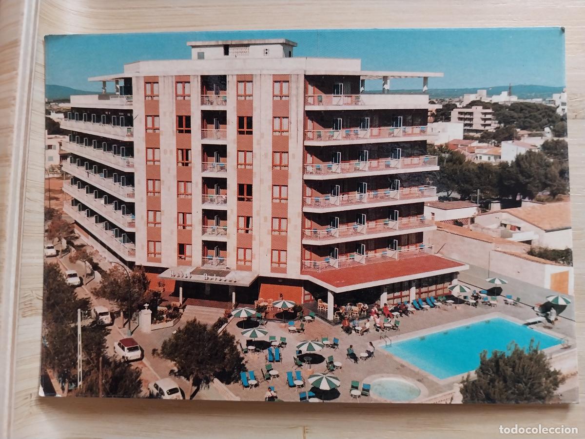 Postales: HOTEL ORLEANS CA&acute;N PASTILLA MALLORCA ED ICARIA 3/86 SC ORIGINAL PISCINA ANIMADA