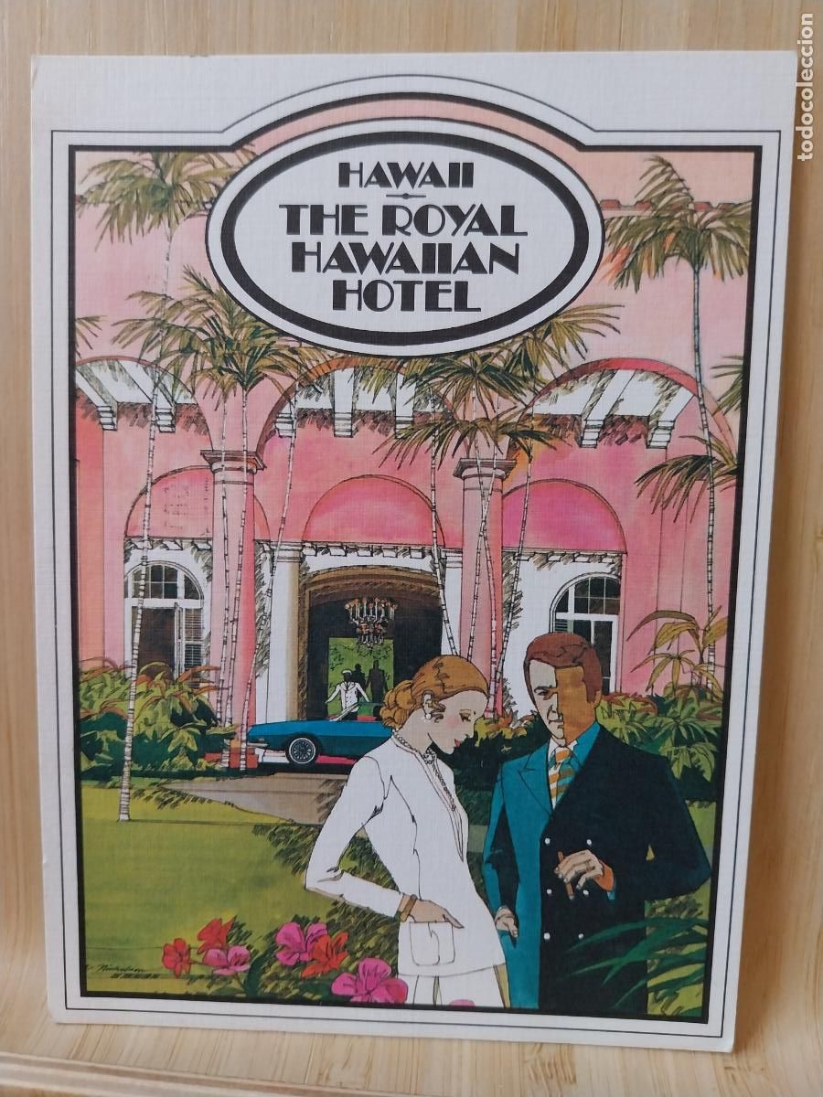 Postales: WAIKIKI POSTAL CIRCULADA A&Ntilde;O 1975