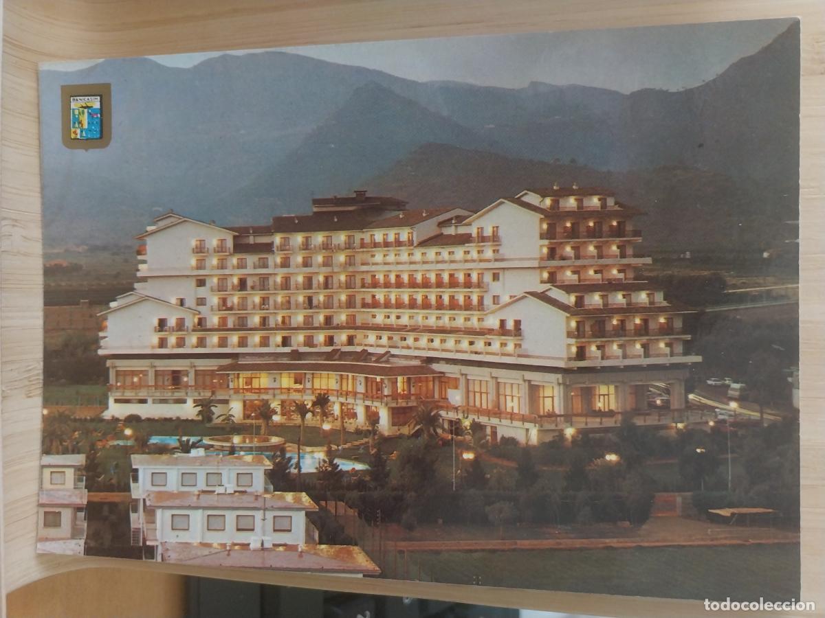 Postales: HOTEL ORANGE BENICASIM CASTELLON ED FISA 126 SC ORIGINAL HAMACAS TUMBONAS PISCINA ATARDECER PALMERAS