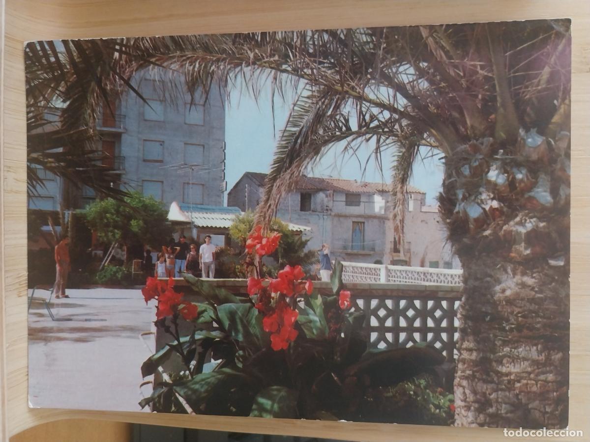 Postales: RESTAURANTE AZAR TORRENOSTRA PLAYA TORREBLANCA CASTELLON ED CYP CIRCULADA A&Ntilde;O 1970 ANIMADA