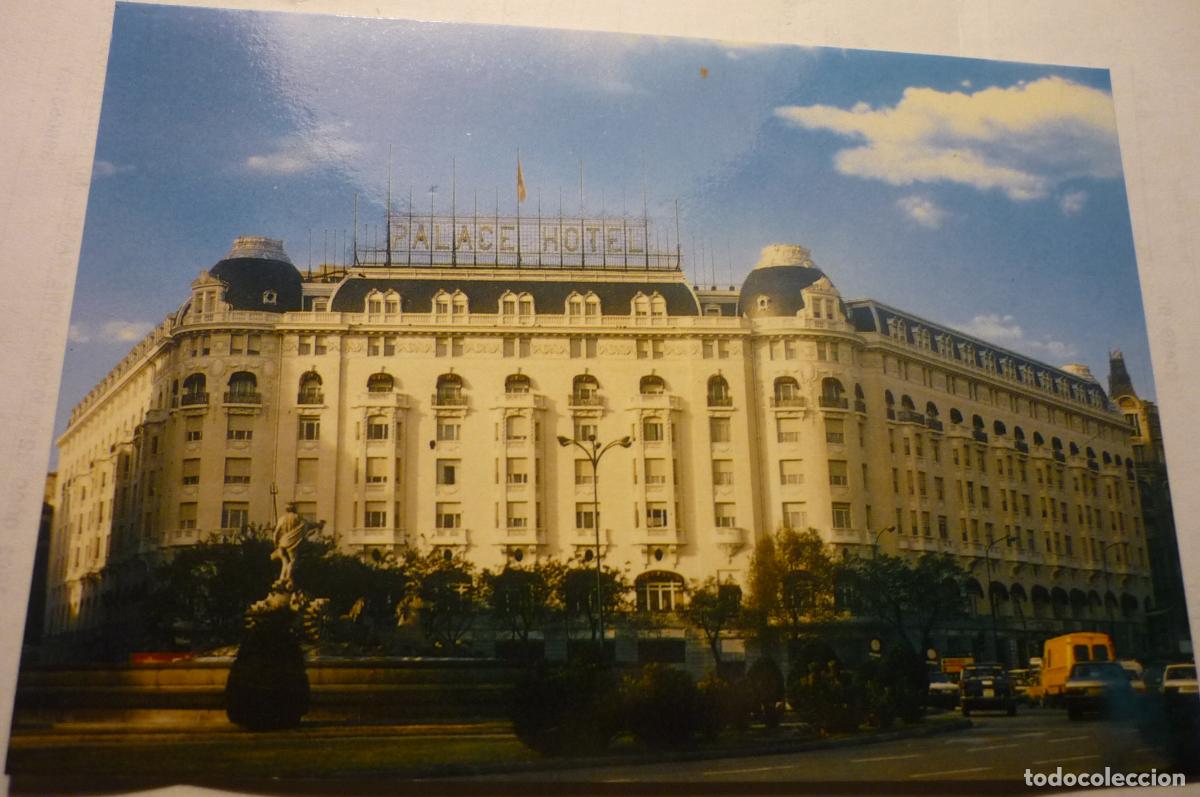 Postales: postal madrid hotel palace cm