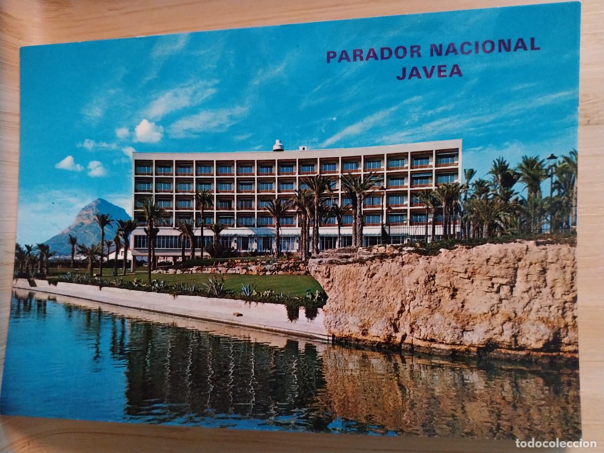 Postales: JAVEA PARADOR COSTA BLANCA CANAL FACHADA ED HNOS GALIANA 14 SC ORIGINAL A&Ntilde;O 1967