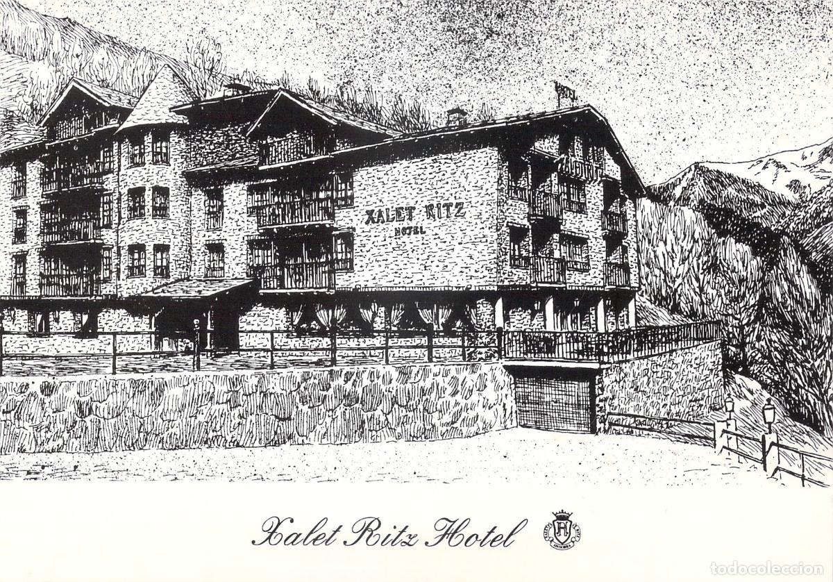 Postales: Postal Hotel Xalet Ritz en Sispony, La Massana, Andorra