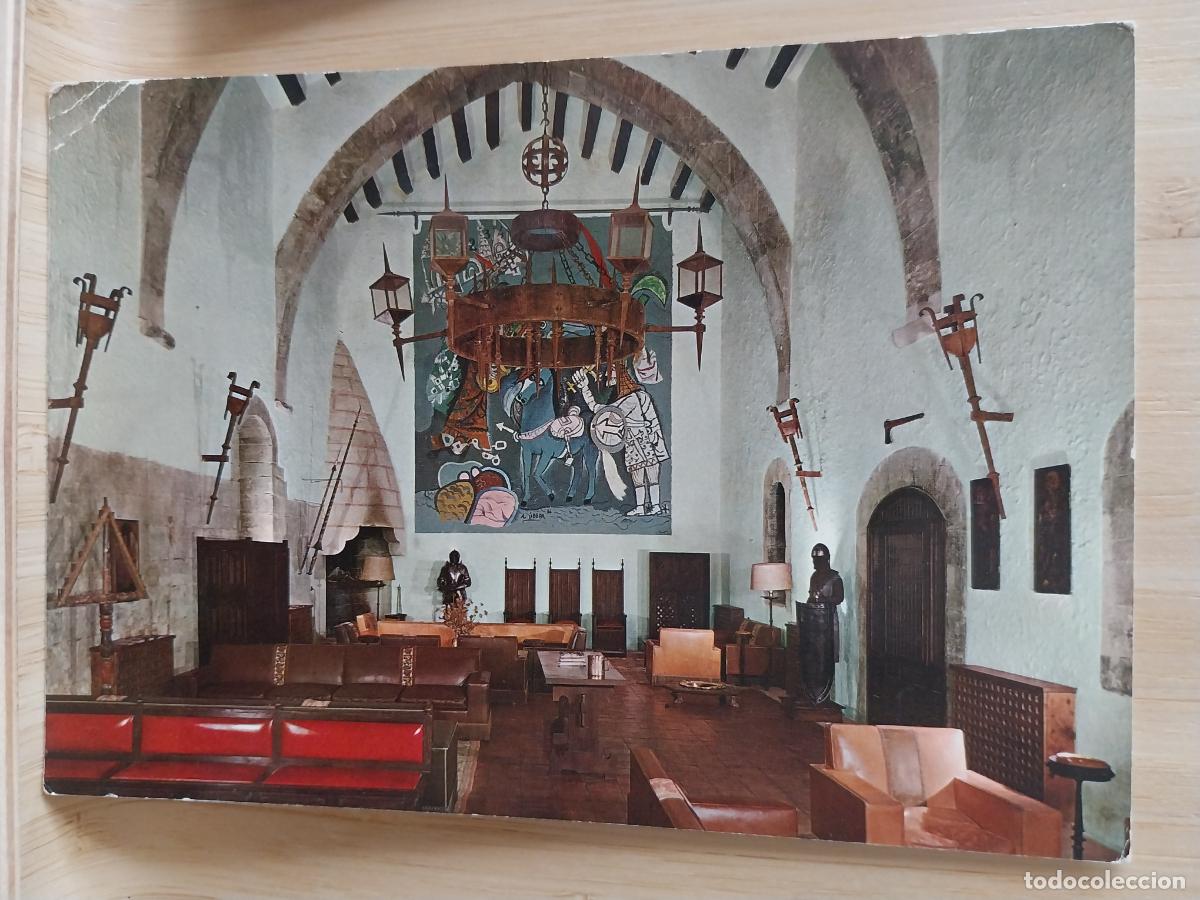 Postales: ALARCON CUENCA MARQUES DE VILLENA PARADOR NACIONAL ED FISA AZ 3 DORSO ESCRITO
