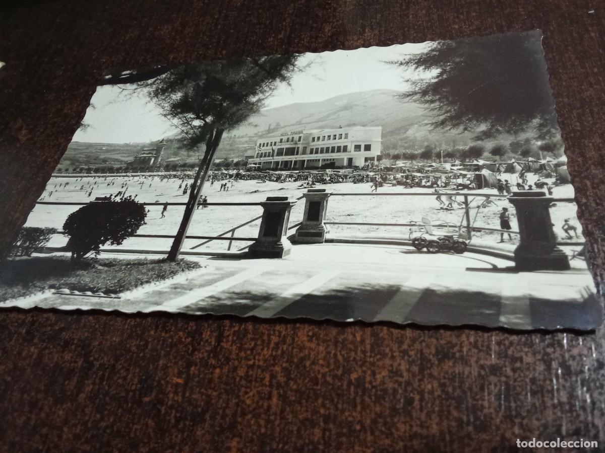 Postales: Castro urdiales.Playa y hotel Miramar