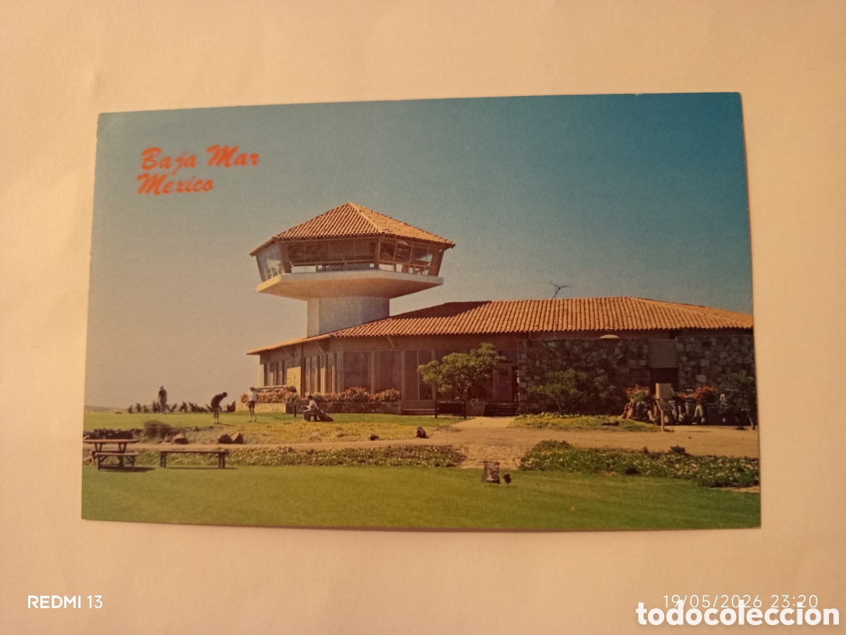 Postales: M&Eacute;XICO, &rdquo;BAJA MAR&rdquo;. Muy antigua