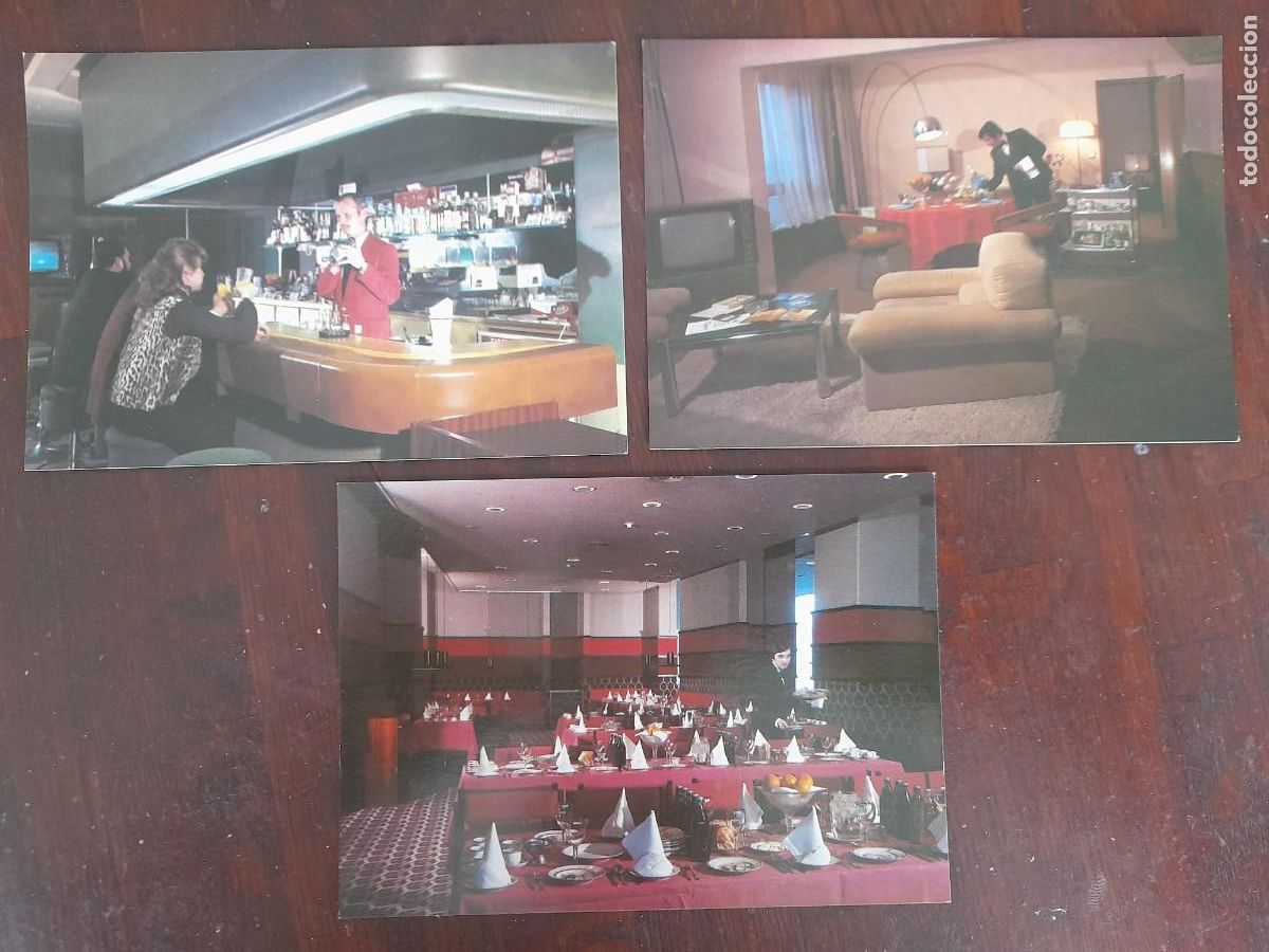 Postales: Una postal vintage Hotel Kocmoc o Cosmos en la CCCP de Moscu URSS Rusia 3 tarjetas a elegir