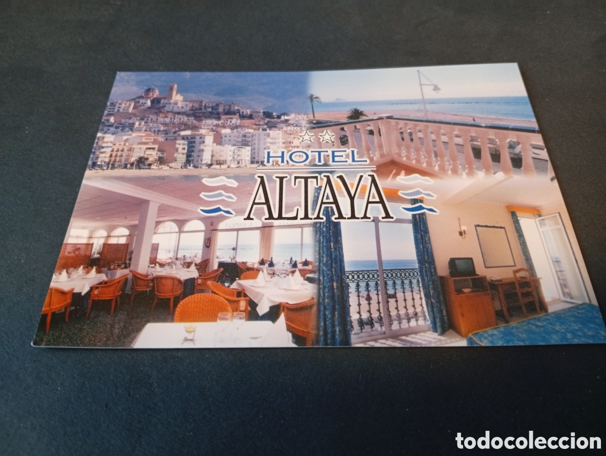Postales: Postal hotel Altaya,altea