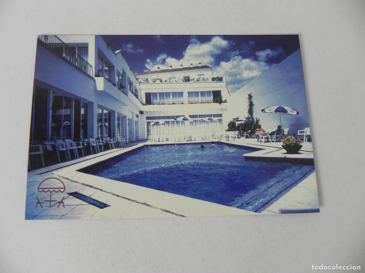 Postales: Postal turismo Platja d'Aro Girona - Hotel La Terrassa piscina - Sin circular