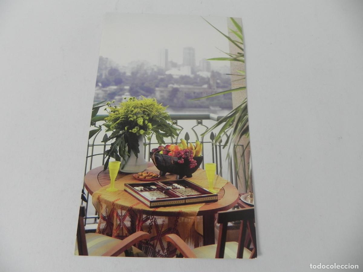 Postales: Postal turismo Egipto - Four Seasons Hotel Cairo at Nile Plaza - Formato alargado - Sin circular