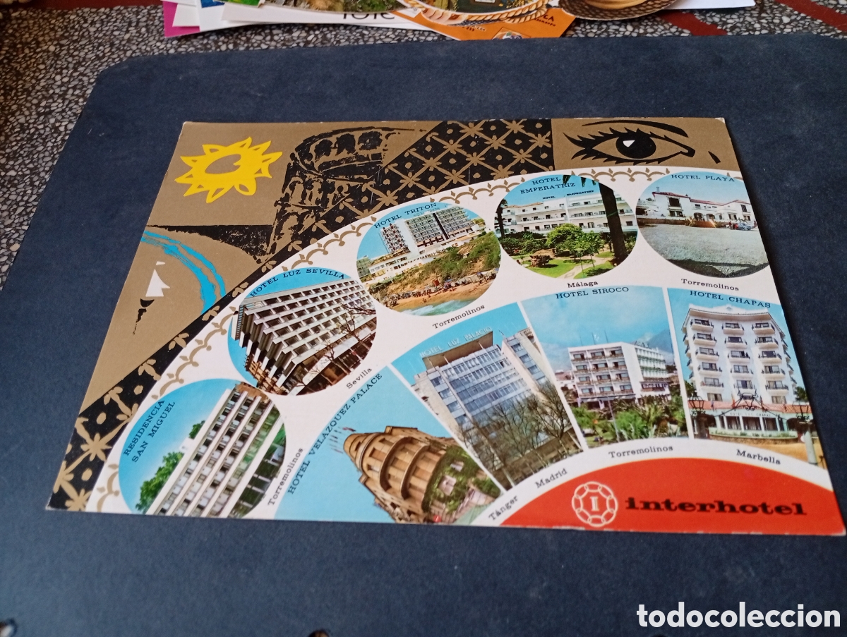 Postales: Postal grande Interhotel 1966